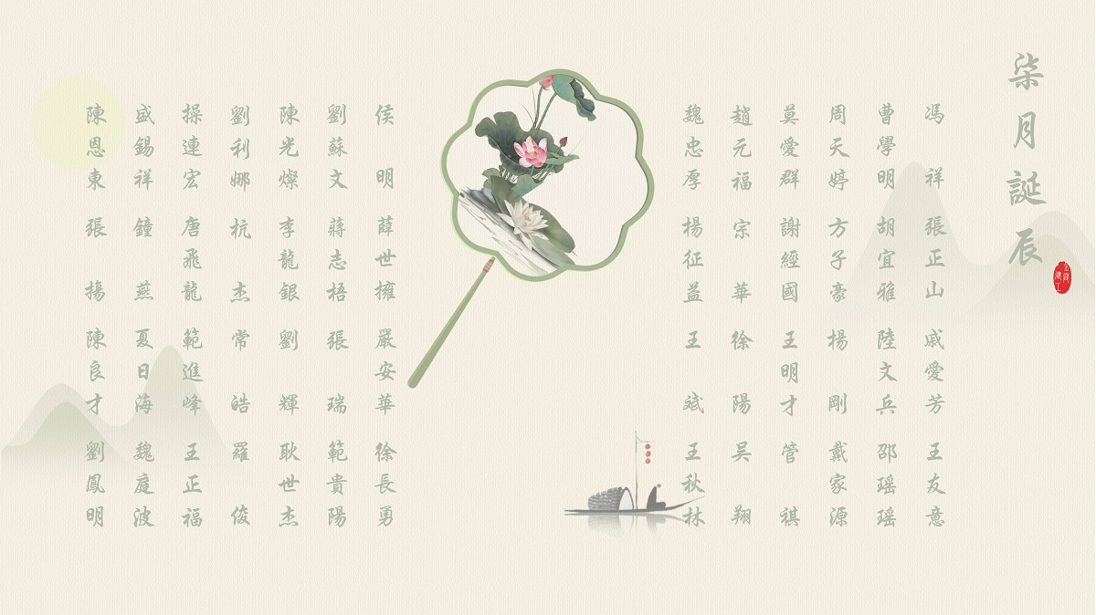 【生日祝福】恭祝7月生日的員工生日快樂(lè)！