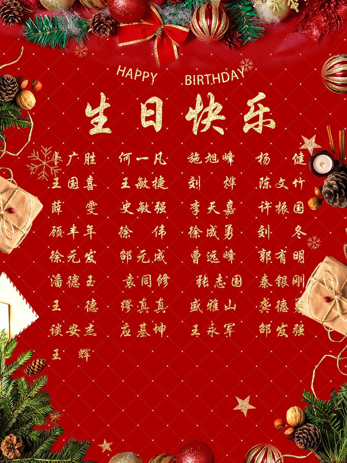 【生日祝?！抗ё?2月生日的員工生日快樂(lè)！